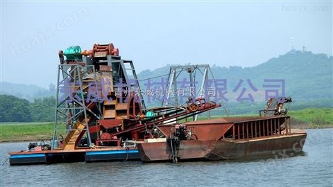 广州采沙系列链斗式挖沙船哪里买找东威定制